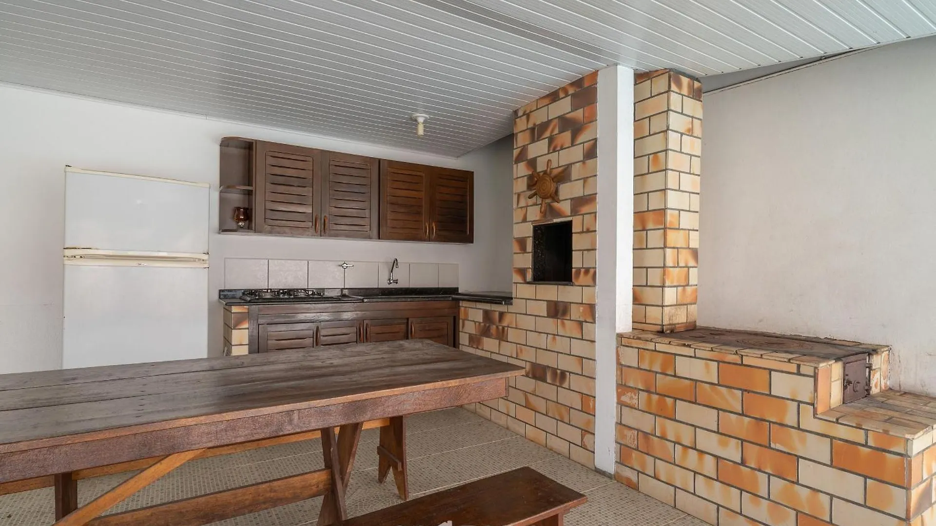 Casa 5Q C/ Piscina No Centro De Penha Bsl190别墅 度假居 佩尼亚