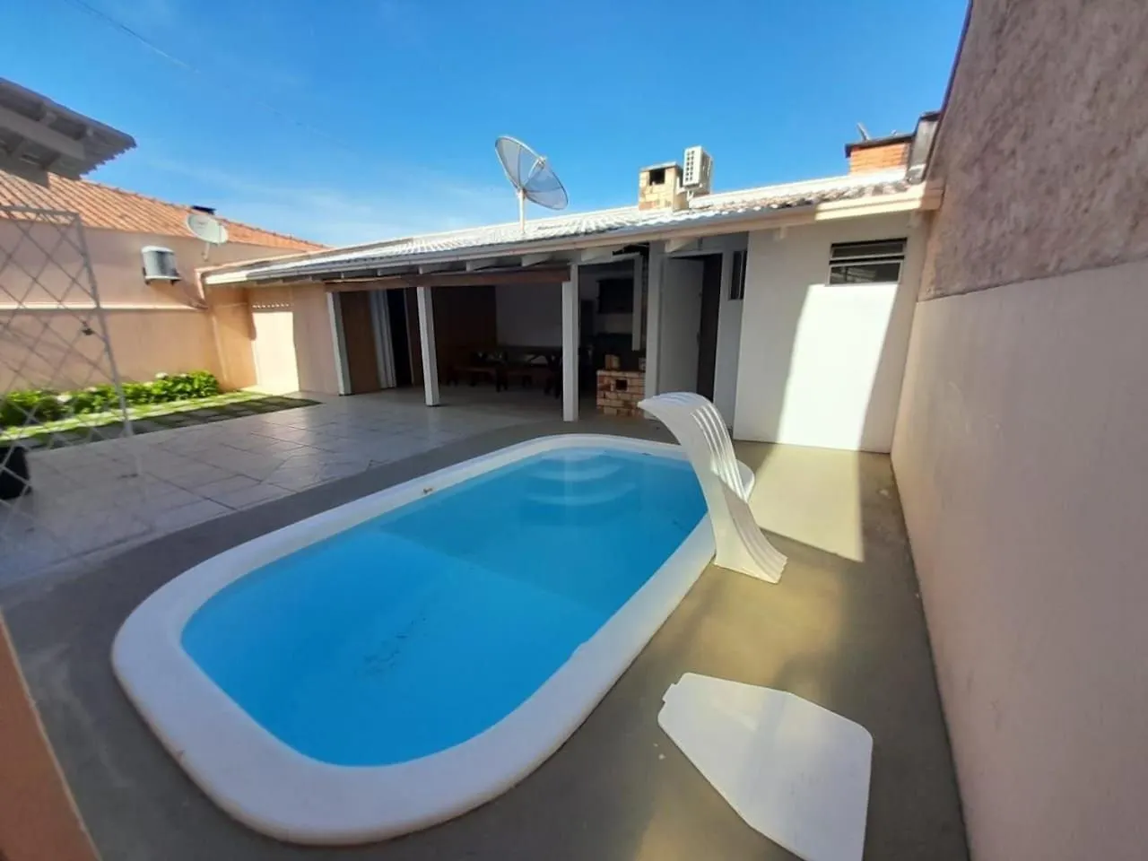 Bela Casa Com Piscina No Centro De Penha/Sc Bsl190 Villa Penha